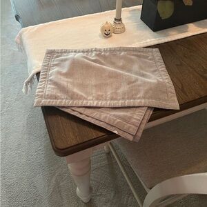 Gray Linen Placemats